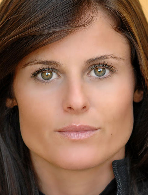 Photo manipulation, showing perfect skin